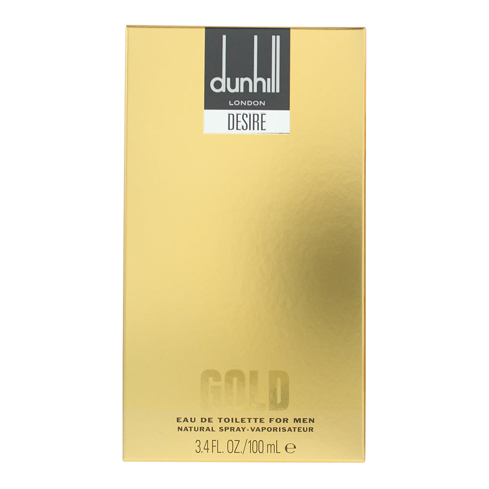 Dunhill Desire Gold Eau de Toilette 100ml - Box