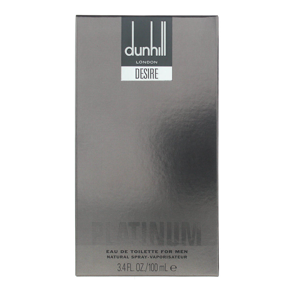 Dunhill Desire Platinum Eau de Toilette 100ml - Box