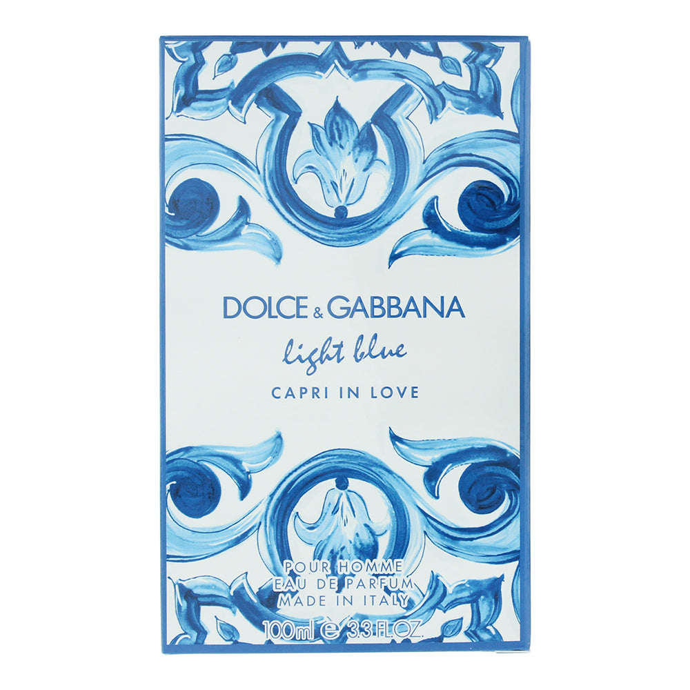 Dolce & Gabbana Light Blue Capri In Love Men Eau de Parfum 100ml - Box