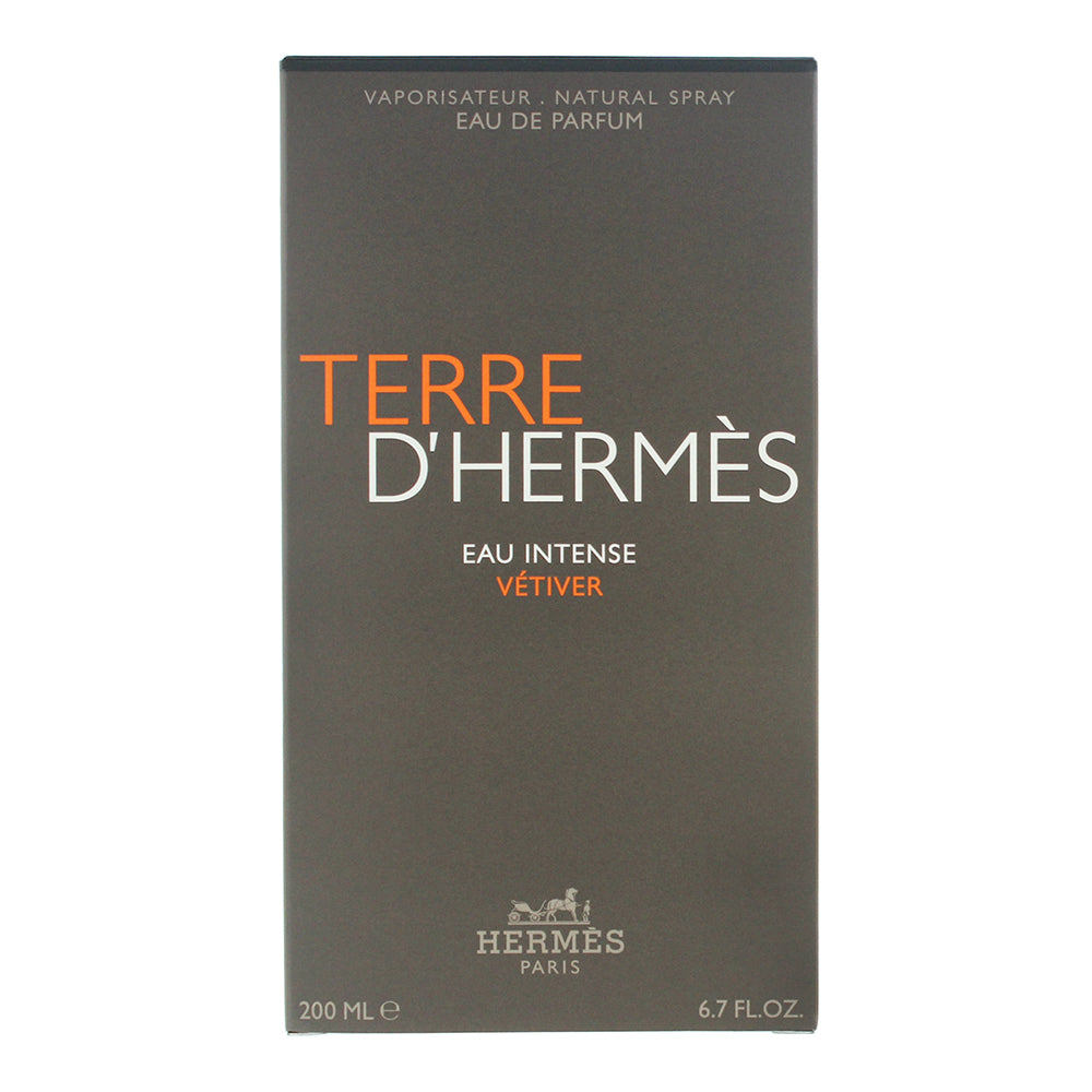 Hermès Terre D'hermès Intense Vetiver Eau de Parfum 200ml - Box