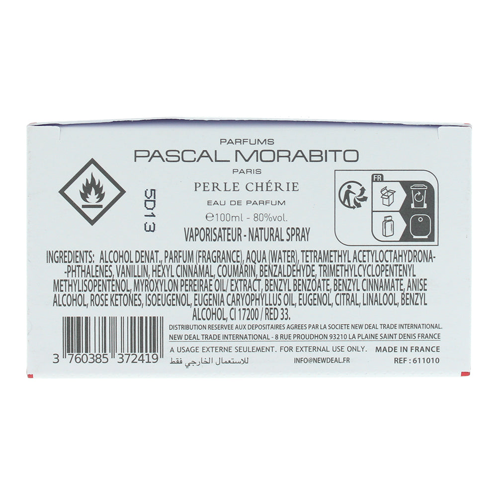 Pascal Morabito Perle Cherie Eau De Parfum 100ml