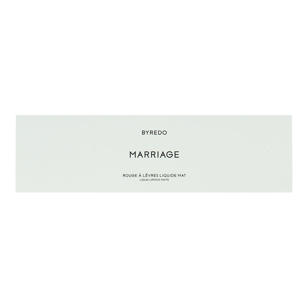 Byredo Matte 295 Marriage Matte Liquid Lipstick 4ml - Box