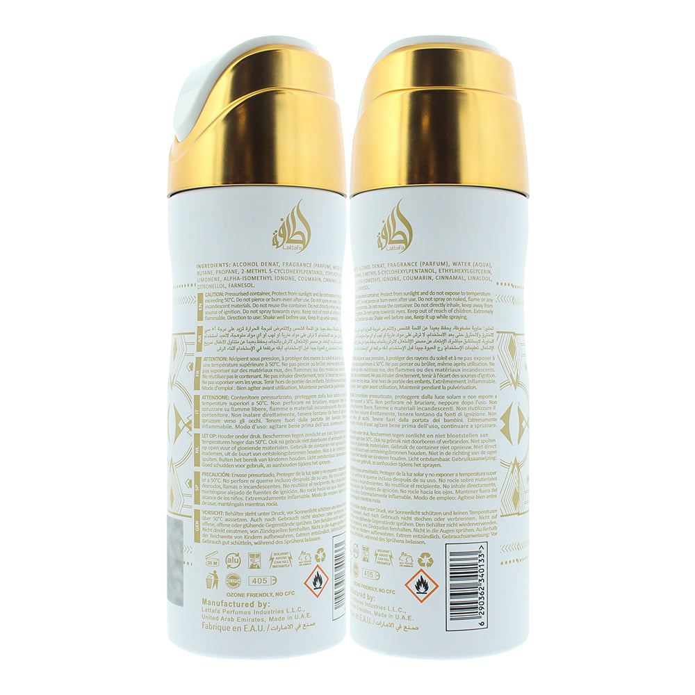 Lattafa Bade'e Al Oud Perfumed Body Spray 200ml