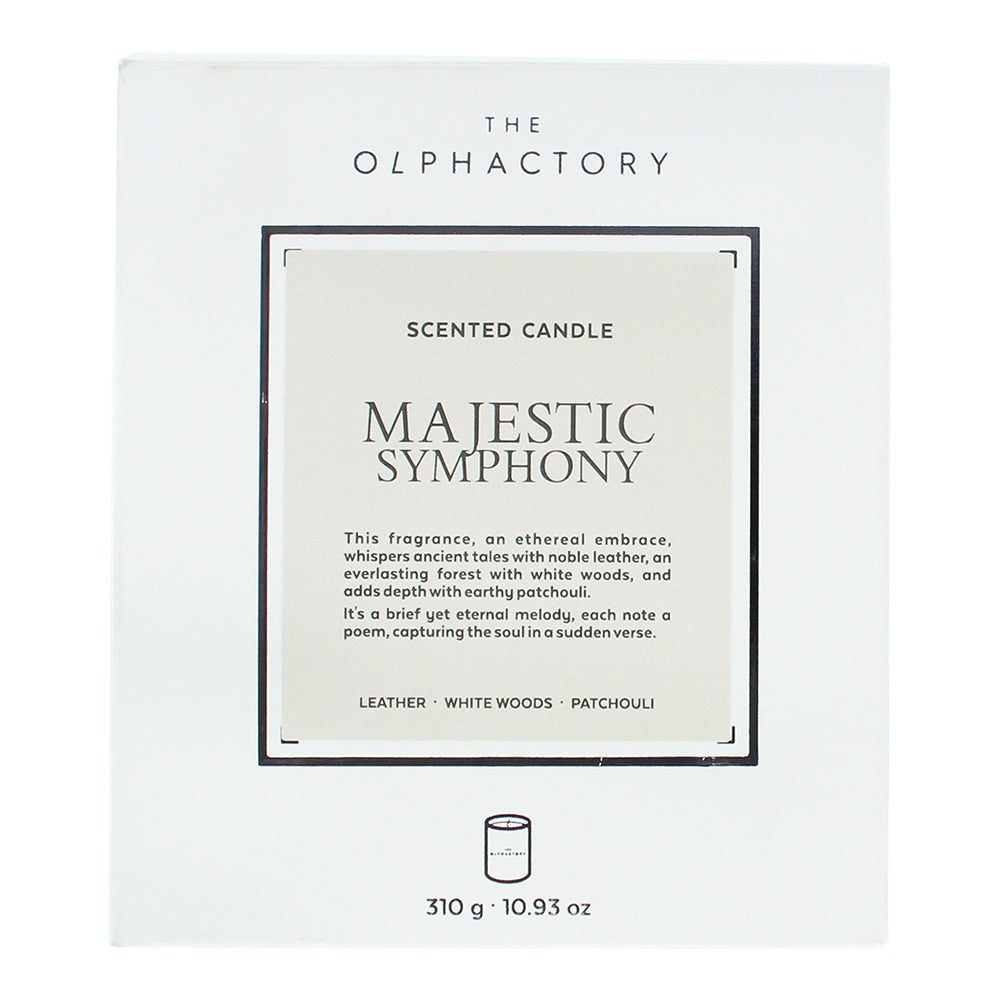 The Olphactory Majestic Symphony Scented Candle 310g - Box