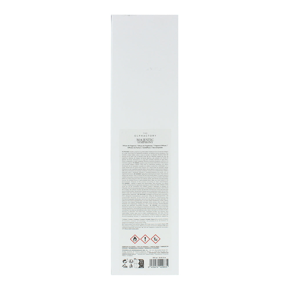 The Olphactory Majestic Symphony Diffuser 500ml