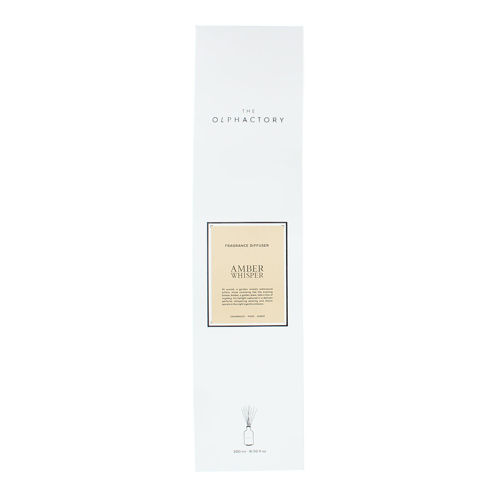 The Olphactory Amber Whisper Diffuser 500ml - Box