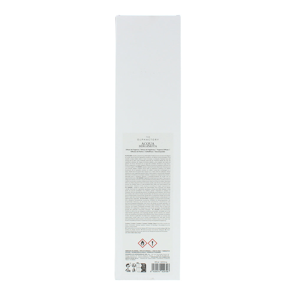 The Olphactory Acqua Bergamota Diffuser 500ml - Ingredients