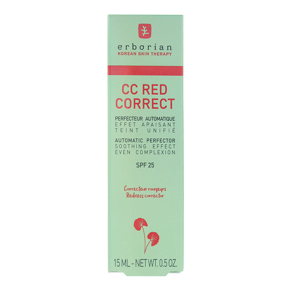 Erborian CC Red Correct Spf 25 Corrective Cream 15ml - Box