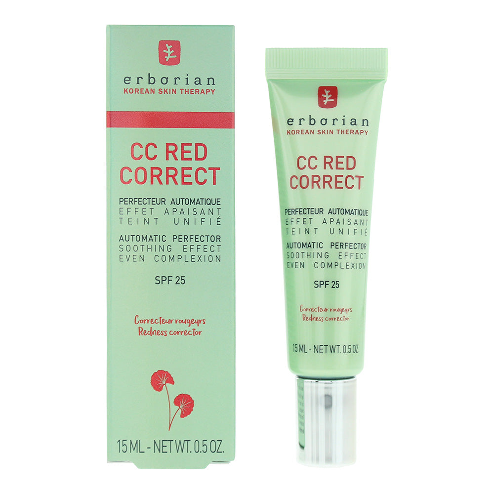 Erborian CC Red Correct Spf 25 Corrective Cream 15ml