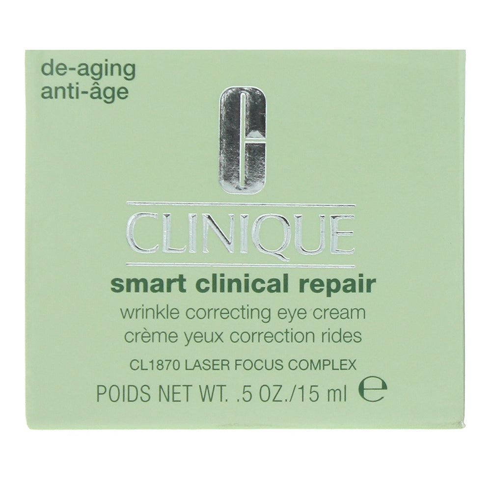 Clinique Smart Clinical Repair Wrinkle Correcting Eye Cream 15ml - Box