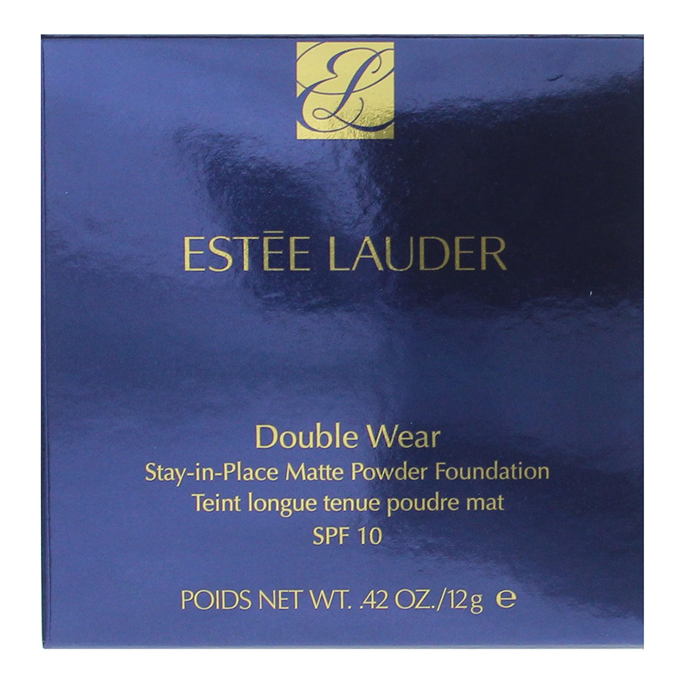 Estée Lauder Double Wear Stay-In-Place Spf 10 3N2 Wheat Matte Powder Foundation  - Box