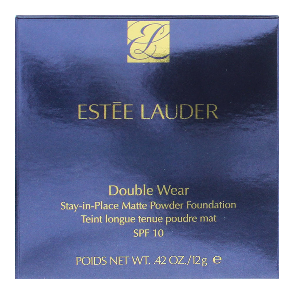 Estée Lauder Double Wear Stay-In-Place Spf 10 4N1 Shell Matte Powder Foundation - Box