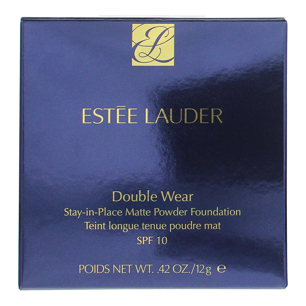 Estée Lauder Double Wear Stay-In-Place Spf 10 2W2 Rattan Matte Powder Foundation 12g - Box