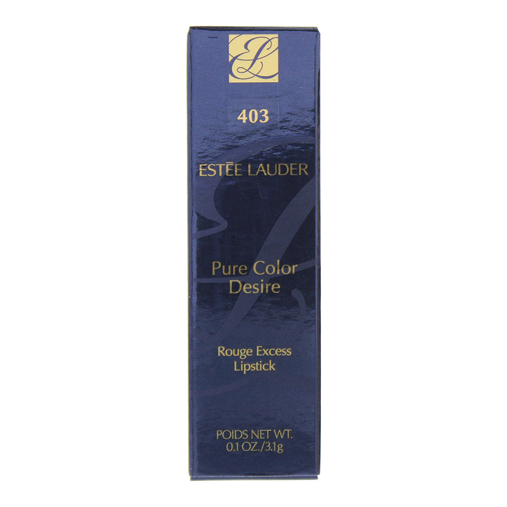 Estée Lauder Pure Color Desire 403 Ravage (Creme) Lipstick 3.1g - Box
