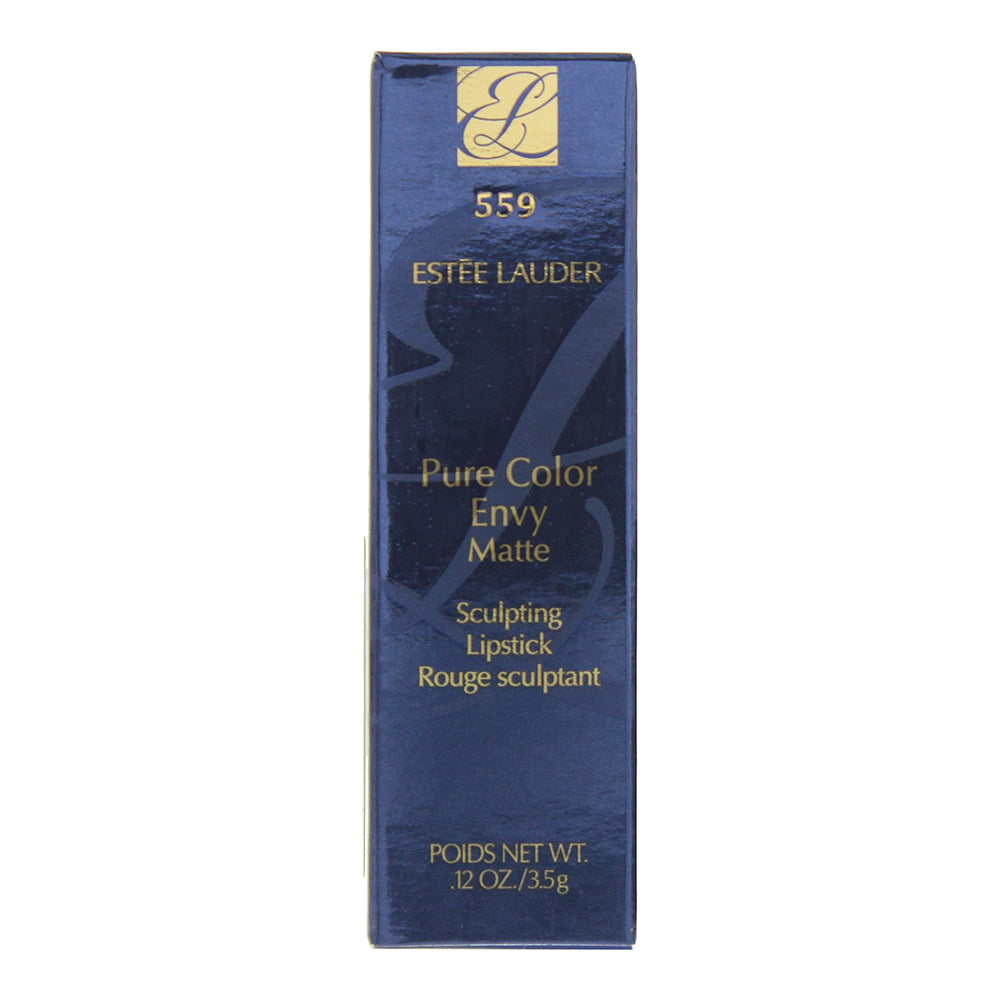 Estée Lauder Pure Color Envy Matte 559 Demand Lipstick 3.5g - Box