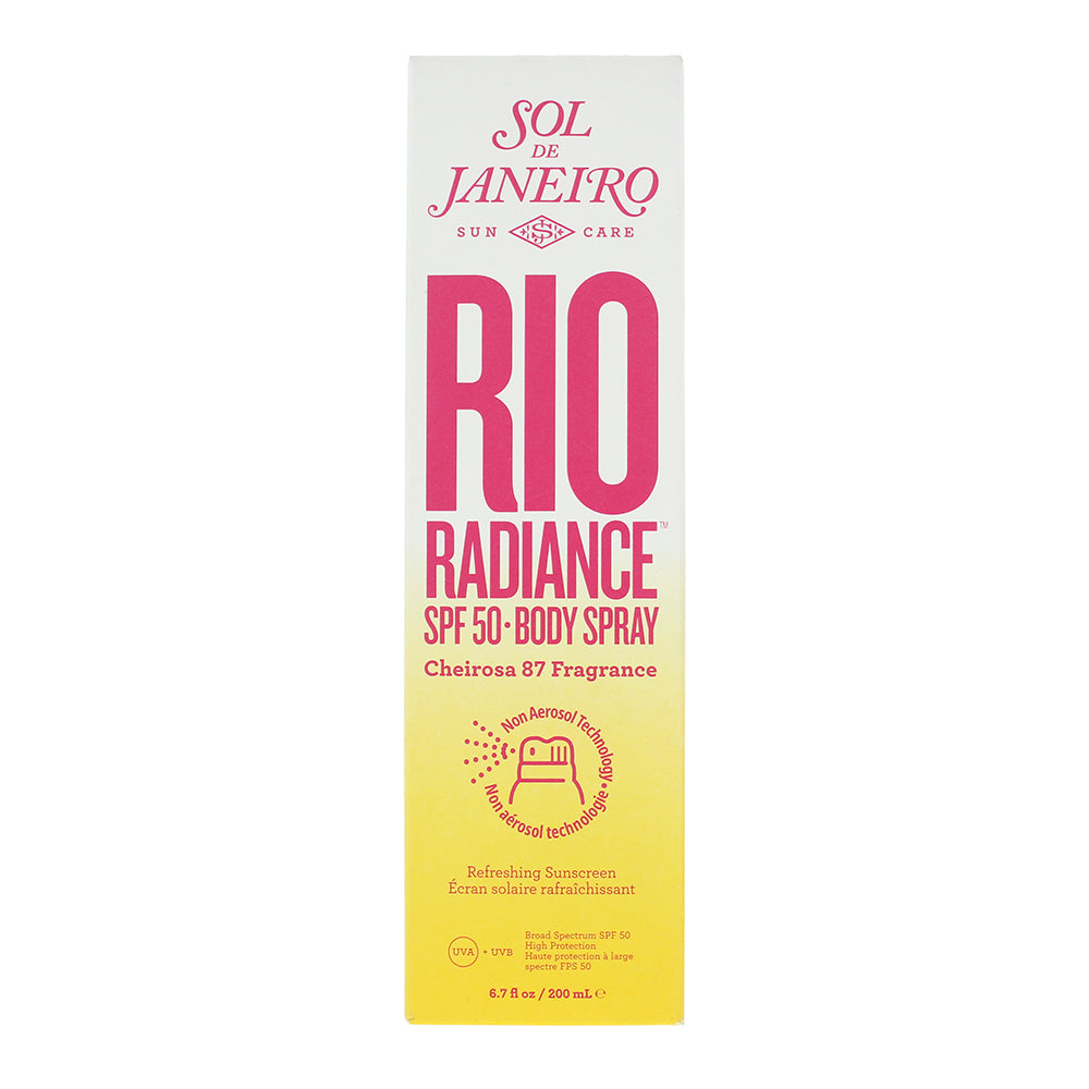 Sol De Janeiro Rio Radiance SPF 50 Body Spray 200ml - Box