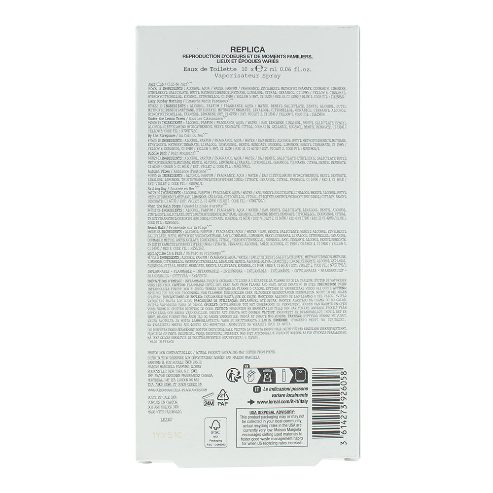 Maison Margiela Memory Box 10 Piece Gift Set: Eau de Toilette 10 x 2ml