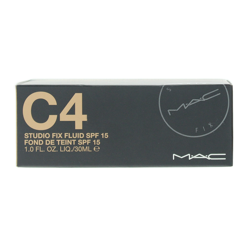 MAC Studio Fix Fluid SPF 15 C4 Foundation 30ml - Box