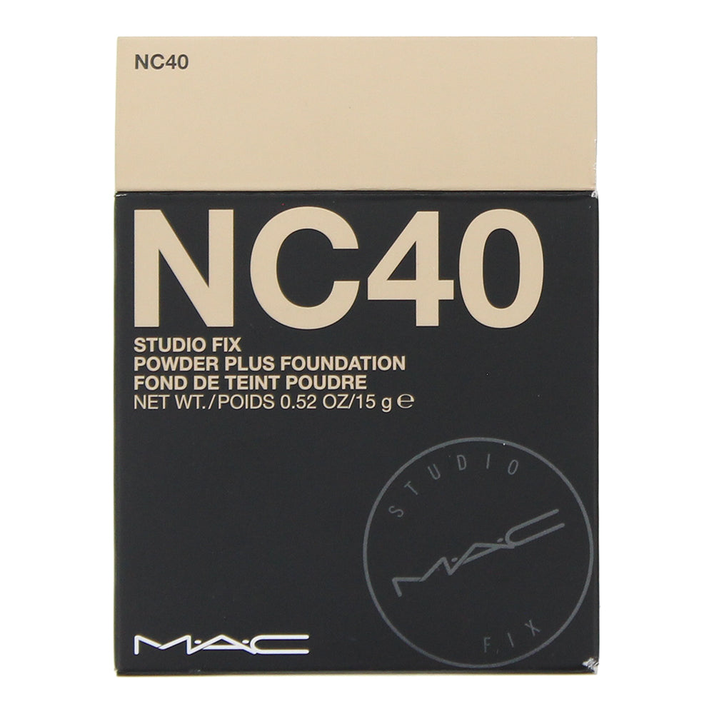 MAC Studio Fix Powder Plus NC40 Foundation 15g - Box