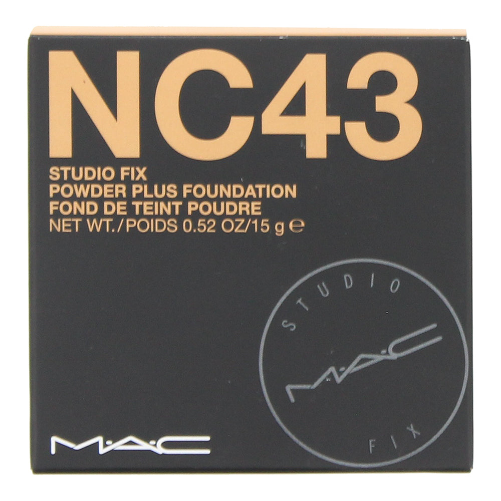 MAC Studio Fix Powder Plus NC43 Foundation 15g - Box