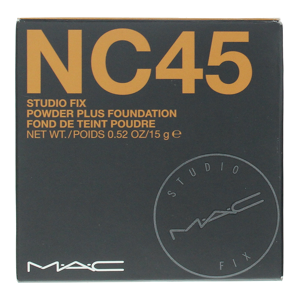 MAC Studio Fix Powder Plus NC45 Foundation 15g - Box