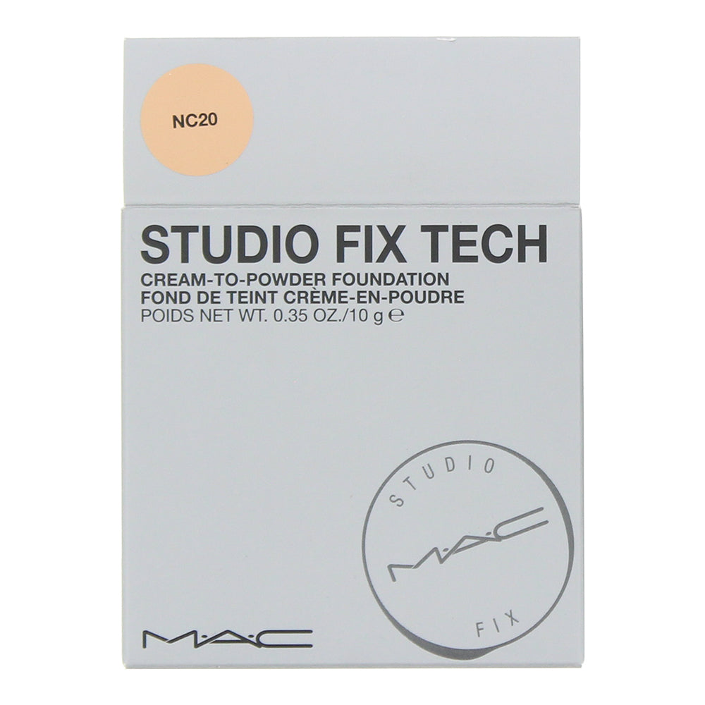 MAC Studio Fix Tech Cream To Powder NC20 Foundation 10g - Box