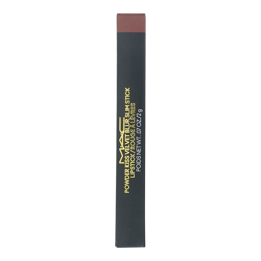 MAC Powder Kiss Velvet Blur Slim Stick 879 Love Clove Lipstick 2g - Box