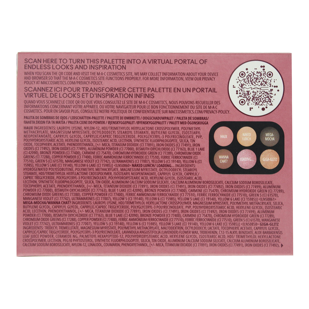 MAC Connect In Colour Embedded In Burgundy Eye Shadow Palette 6.25g