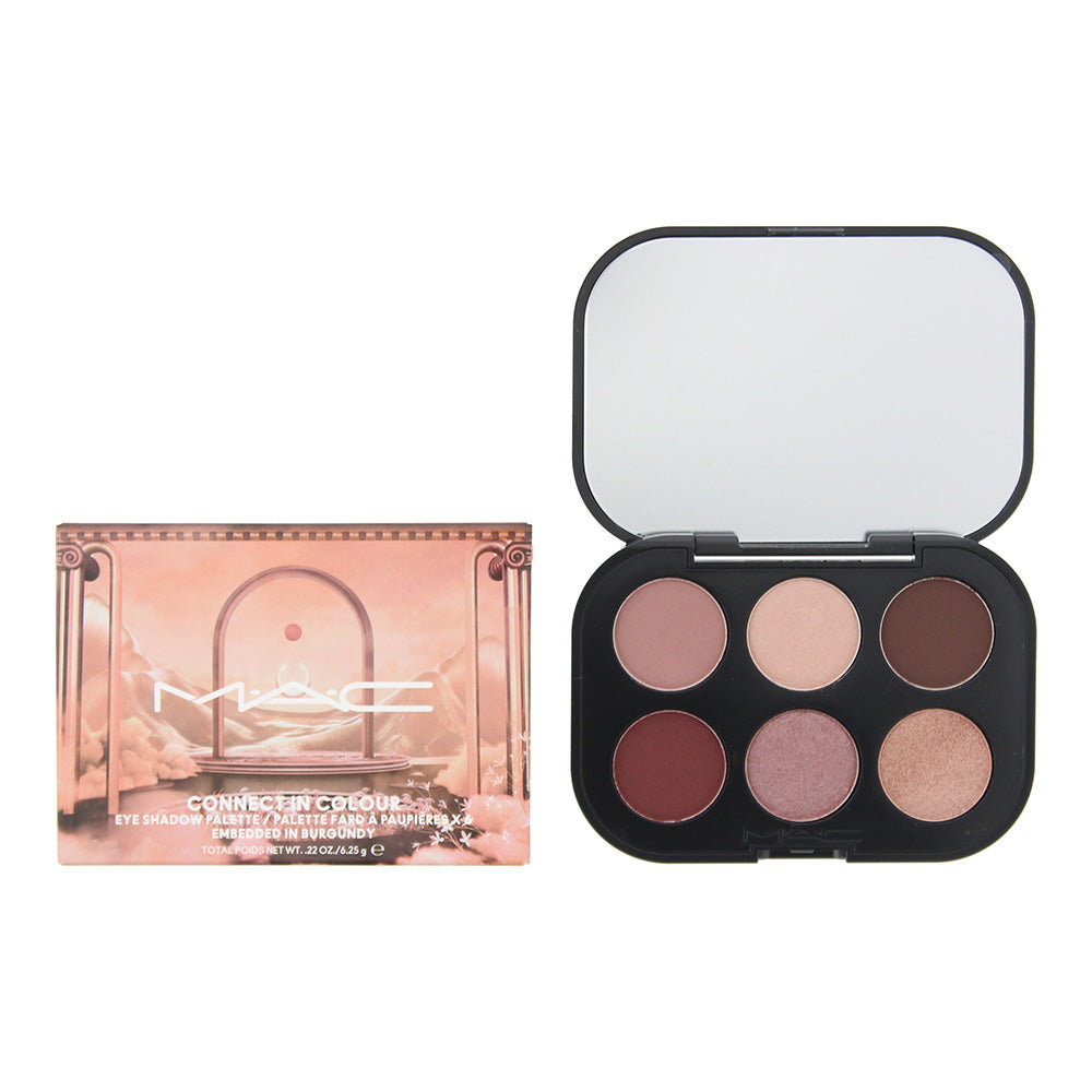 MAC Connect In Colour Embedded In Burgundy Eye Shadow Palette 6.25g