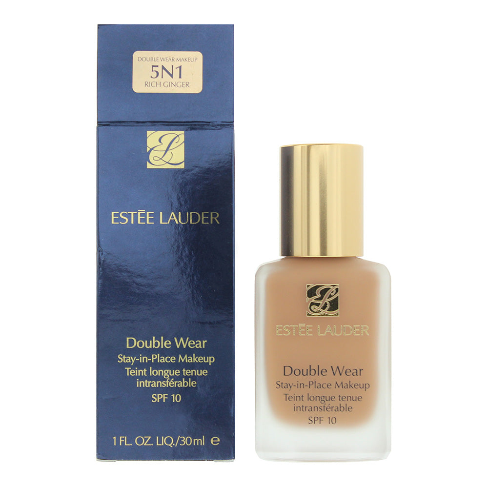 Estée Lauder Double Wear Stay-In-Place Makeup Spf 10 5N1 Rich Ginger Foundation 