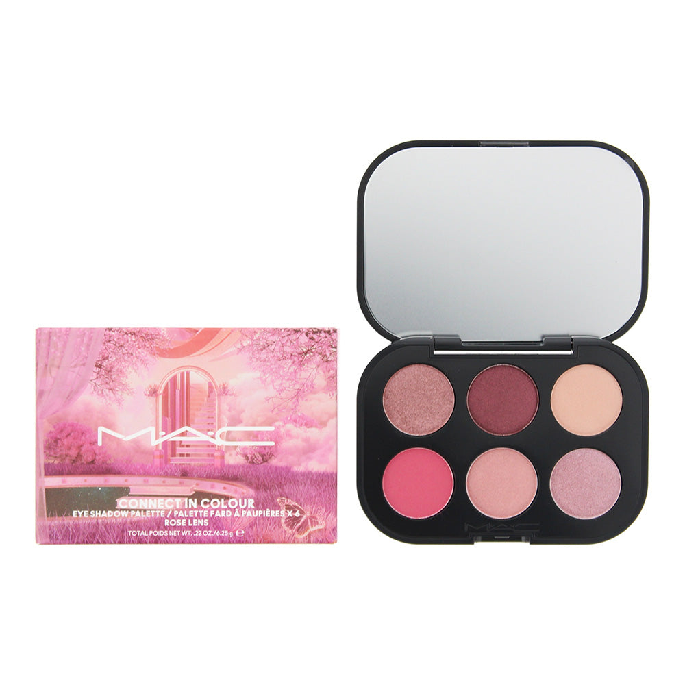 MAC Connect In Colour Rose Lens Eye Shadow Palette 6.25g