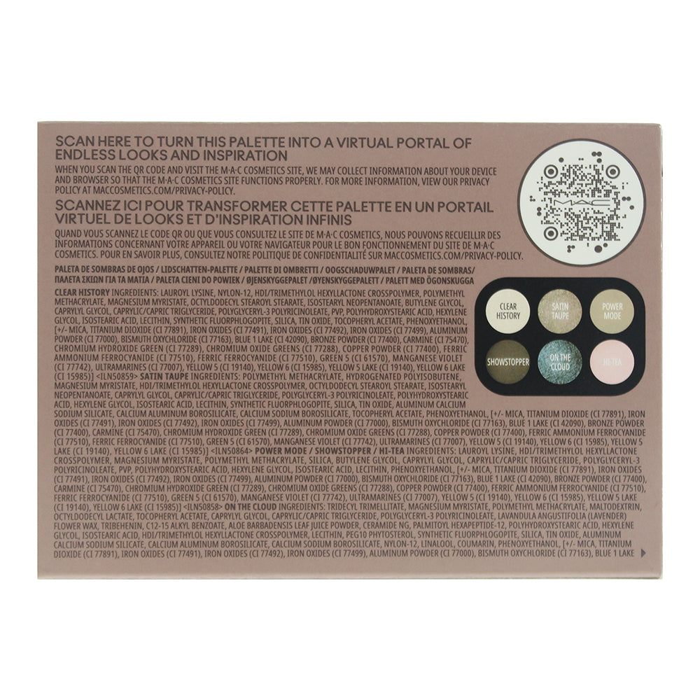MAC Connect In Colour Encrypted Kryptonite Eye Shadow Palette 6.25g