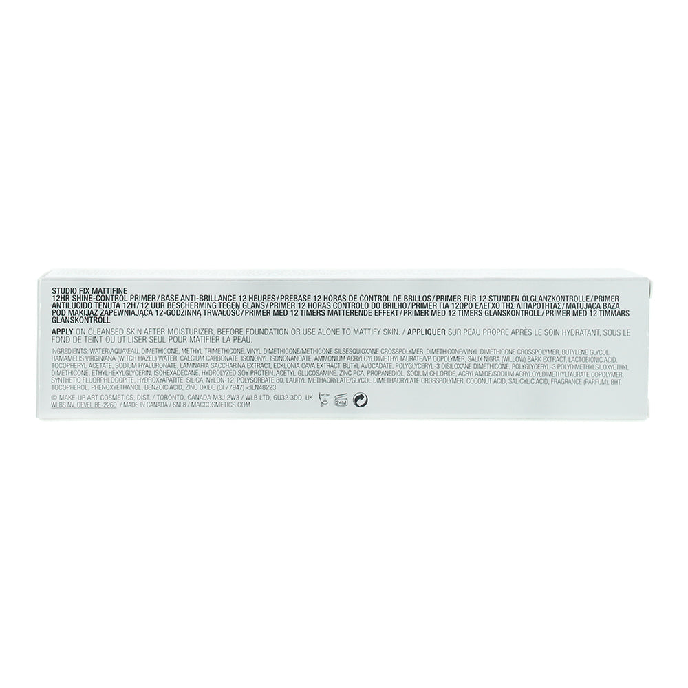 MAC Studio Fix Mattifine 12hr Shine-Control Primer 30ml