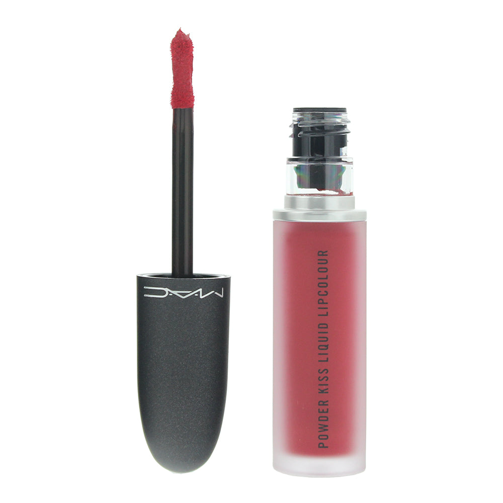 MAC Powder Kiss Liquid Lipcolour 975 Ruby Boo Liquid Lipstick 5ml - Product