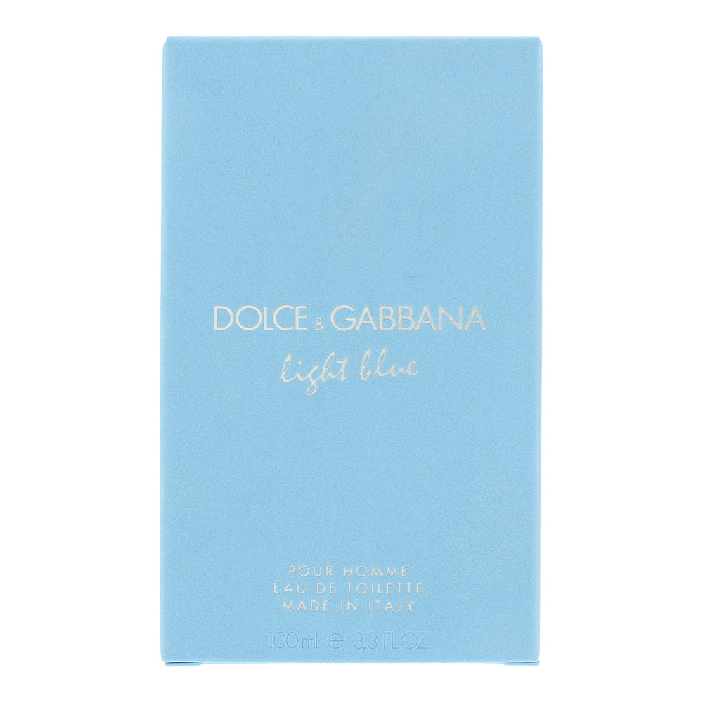 Dolce & Gabbana Light Blue Pour Homme Eau de Toilette 100ml - Box