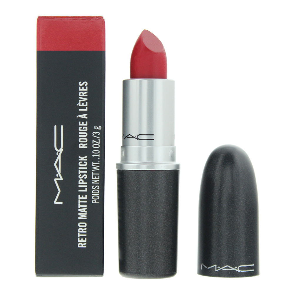 MAC Retro Matte 707 Ruby Woo Lipstick 3g