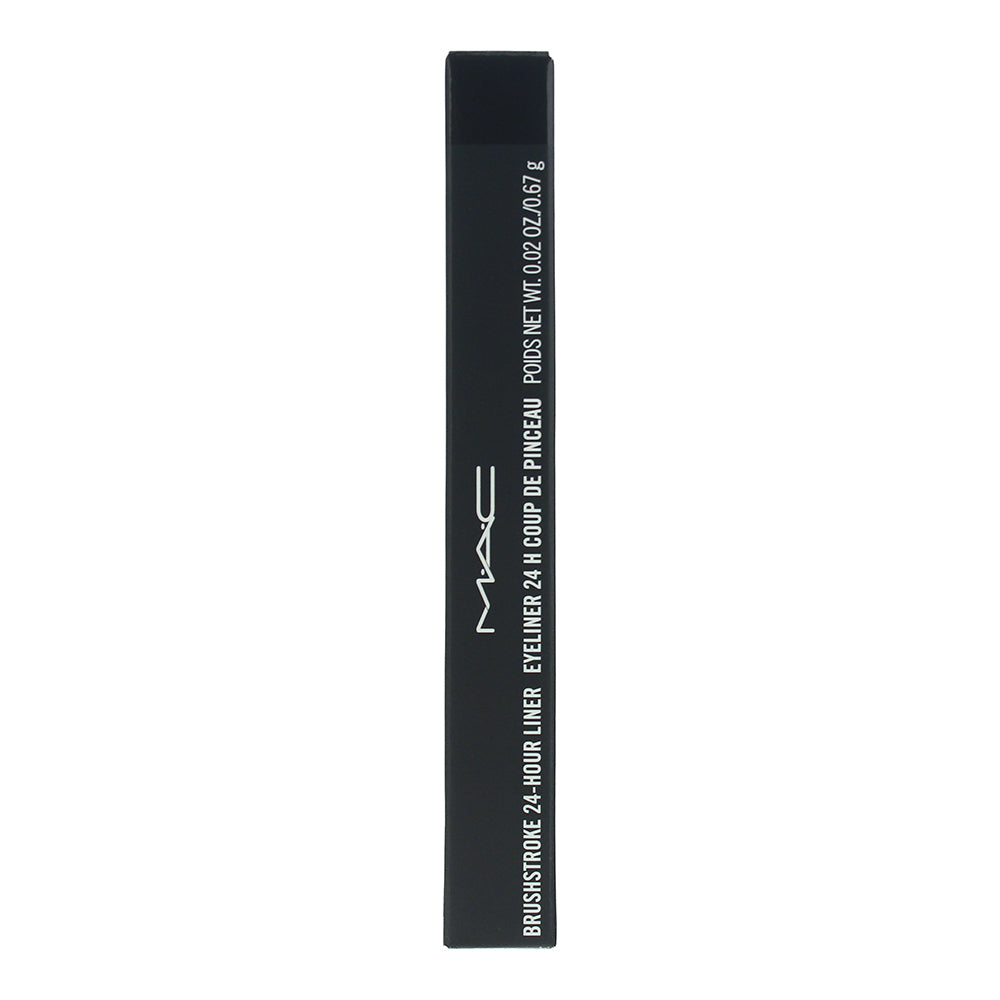 MAC Brushstroke 24HR Liner Brushblack 0.67g - Box