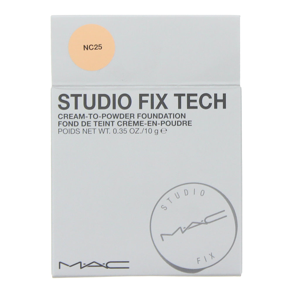 MAC Studio Fix Tech Cream-To-Powder NC25 Foundation 10g - Box