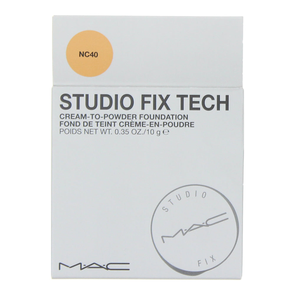 MAC Studio Fix Tech Cream-To-Powder NC40 Foundation 10g - Box