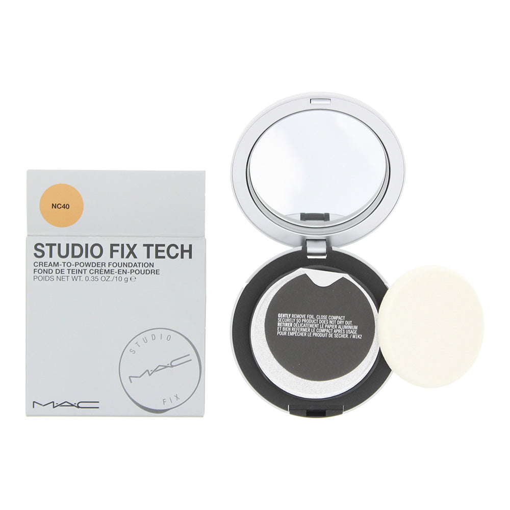 MAC Studio Fix Tech Cream-To-Powder NC40 Foundation 10g