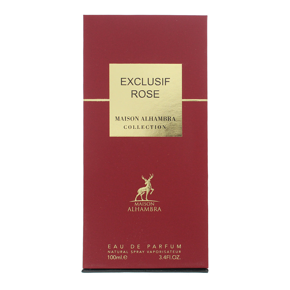 Maison Alhambra Exclusif Rose Eau de Parfum 100ml - Box