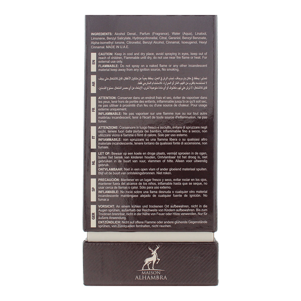 Maison Alhambra Flaming Elixir Eau de Parfum 80ml