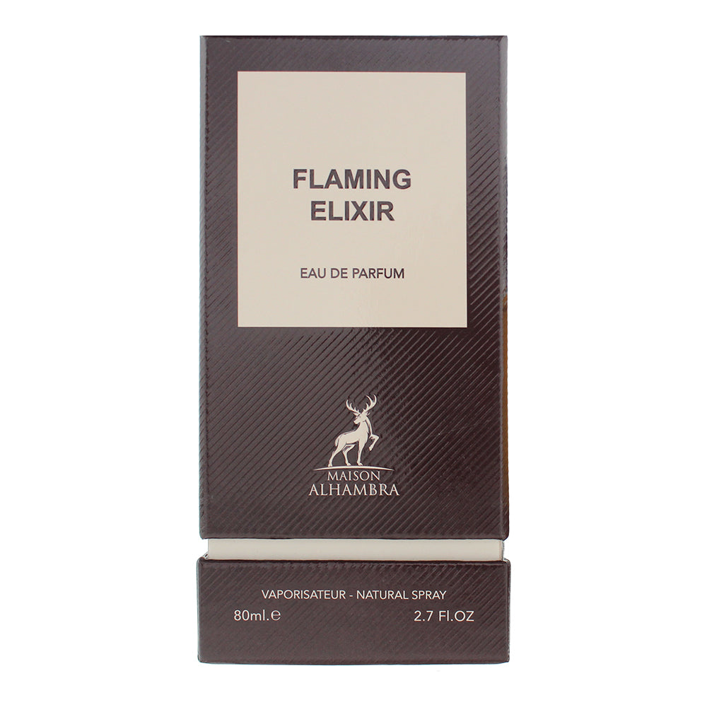 Maison Alhambra Flaming Elixir Eau de Parfum 80ml - Box