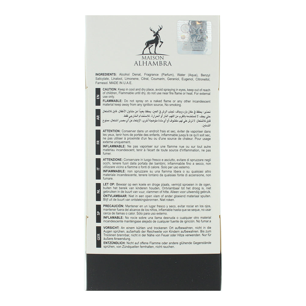 Maison Alhambra Jean Lowe Immortel Eau de Parfum 100ml