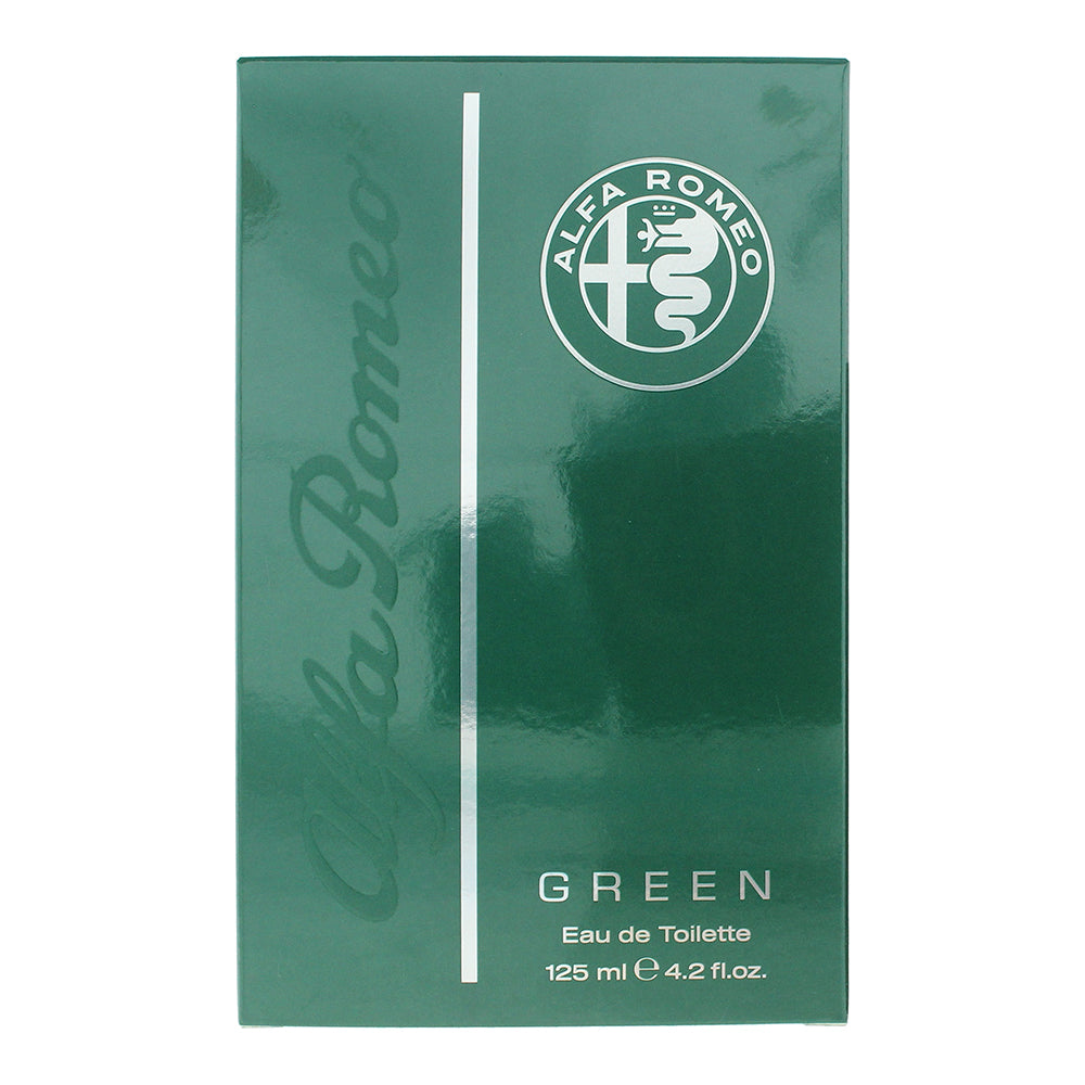Alfa Romeo Green Eau de Toilette 125ml - Box