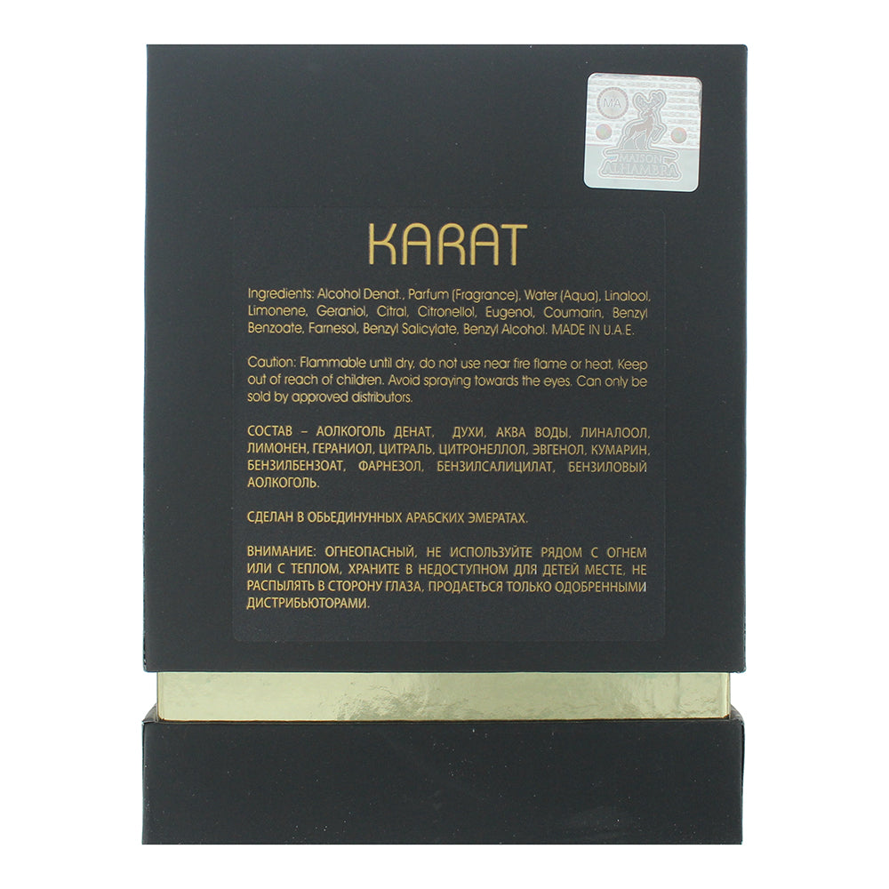 Maison Alhambra Karat Eau de Parfum 100ml