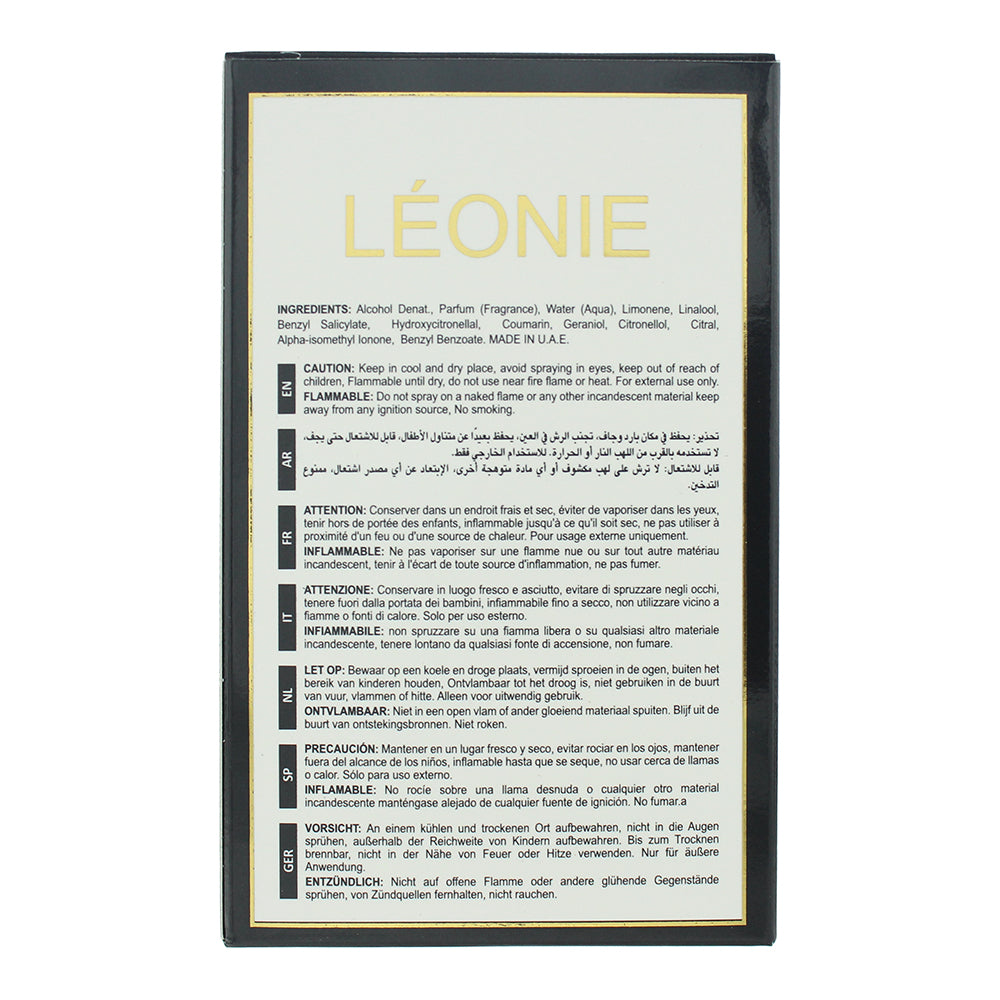 Maison Alhambra Léonie Eau de Parfum 100ml - Ingredients