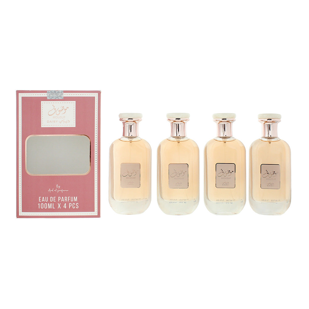 Ard Al Zaafaran Mousuf Daisy Eau de Parfum 4 x 100ml