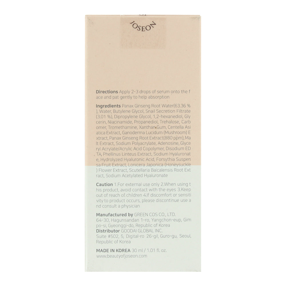 Beauty Of Joseon Revive Repair Serum Ginseng + Snail Mucin Serum 30ml