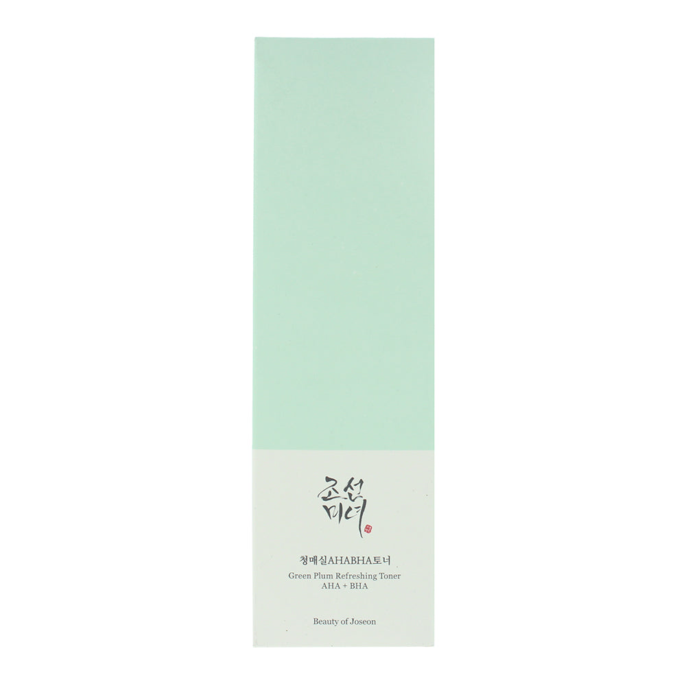 Beauty Of Joseon Green Plum Refreshing Toner: AHA + BHA Toner 150ml - Box